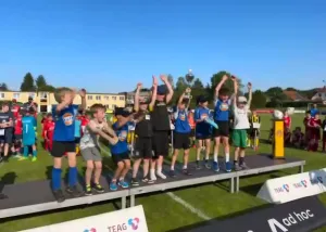 F-Junioren des SV 1990 Ebersdorf holen sich den Pokal in Weida!