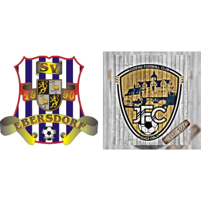 (E) SV 1990 Ebersdorf <span class="nowrap bold mx-1">2 : 0</span> JFC Saale-Orla II