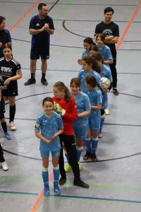 SVE- Mädels beim Hallenturnier des FFC Hof
