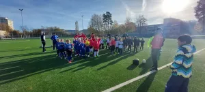 Leistungsvergleich der F- Junioren beim SV Hermsdorf/Thüringen