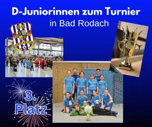 Geglückter Jahresabschluss mit Pokal für den 3. Platz